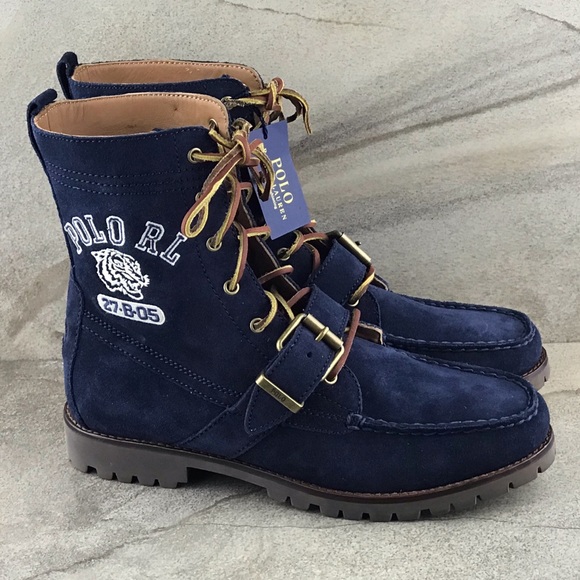 ranger polo tiger suede boot